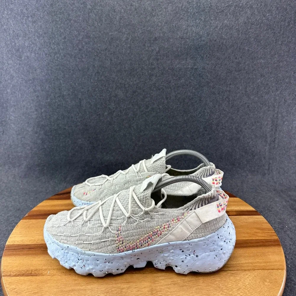 Nike Space Hippie 04 Be True Men's Sz 8 Low Top Sneakers Gray/Blue CZ6398-102